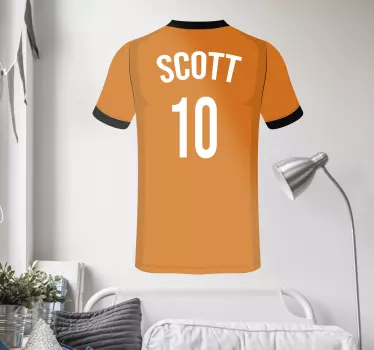 Autocolant personalizat de fotbal - TenStickers