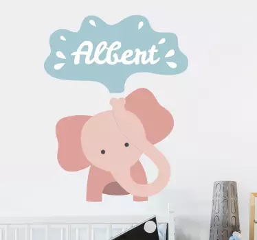 Autocolant personalizat pentru animale sălbatice - TenStickers