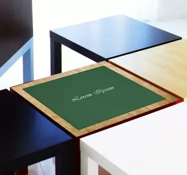 Autocolant personalizat pentru masă de poker - TenStickers