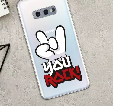 Autocolant rock pentru samsung - TenStickers