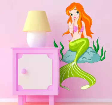 Autocolant sirena copii - TenStickers