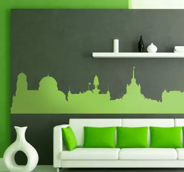 Autocolant sofia bulgaria skyline - TenStickers