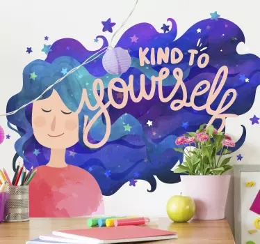 Autocolante de perete citat de inspirație - TenStickers