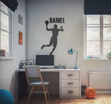 Autocolante de perete "Jumpman" în română este "Saritorul". - TenStickers