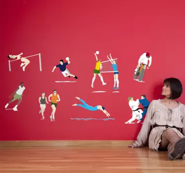 Autocolante decorative olimpice - TenStickers