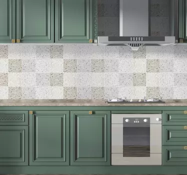 Autocolante gresie/faianta textura terrazzo - TenStickers