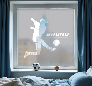 Autocolante pentru ferestre și sticlă fotbal - TenStickers