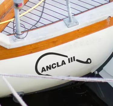 Autocolante cu pătură cârligul pescarului - TenStickers