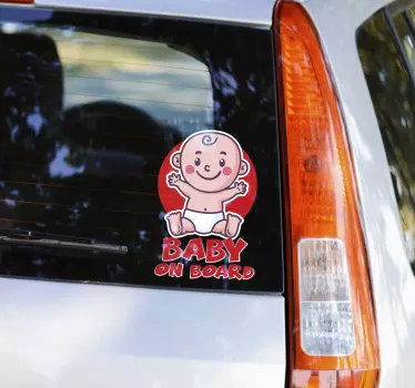Baby on board baby on board decal auto - TenStickers