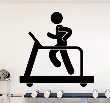 Benzi de alergare pentru oameni de fitness - TenStickers