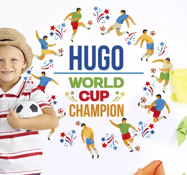 Campion mondial de cupă de zid - TenStickers