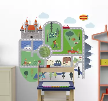 Circuite de masini de decor - TenStickers