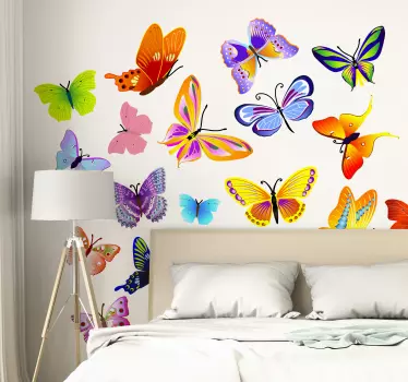 Colorat sticker perete autocolant - TenStickers