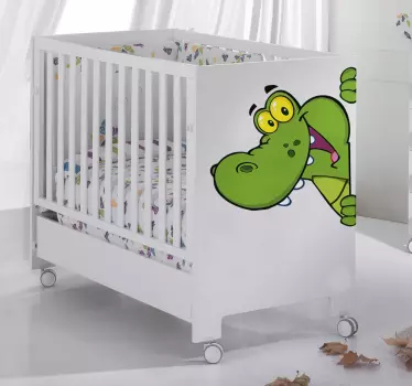 Colorate copii de crocodil autocolant - TenStickers