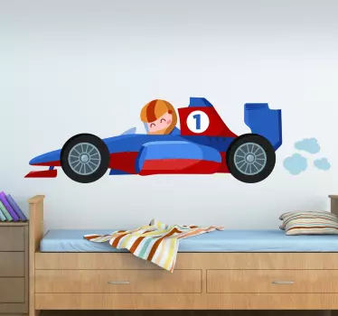 Copii autocolant autocolant f1 - TenStickers