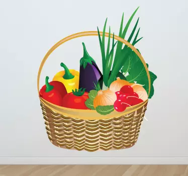 Coș de legume pentru coș de legume - TenStickers