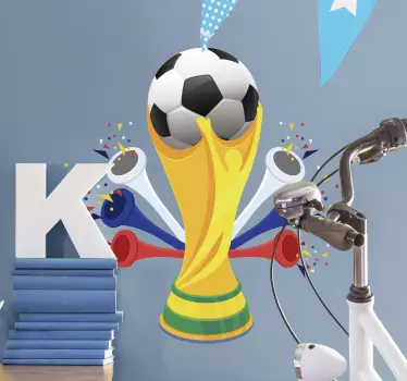 Cupa mondială de fotbal - TenStickers