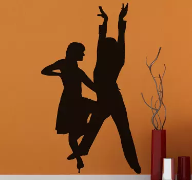 Decal de dans latin dans - TenStickers