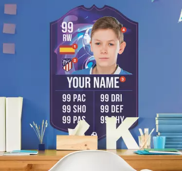 Decal de fotbal de fotbal fifa - TenStickers
