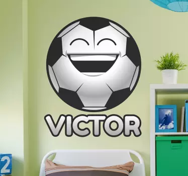 Decal personalizat de fotbal - TenStickers