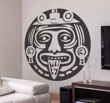 Decalaj de perete simbol aztec - TenStickers