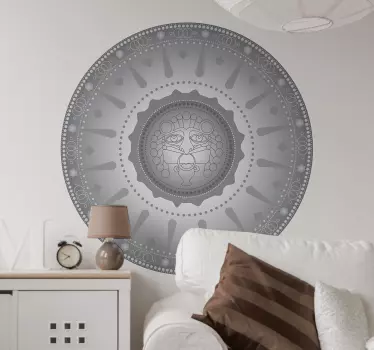 Decalaj perete mandala aztec - TenStickers