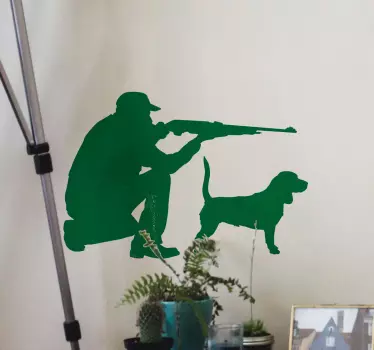 Decalcomanii pentru vânător și câine - TenStickers