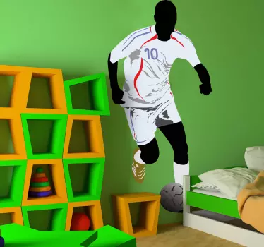 Decals de perete de fotbal - TenStickers