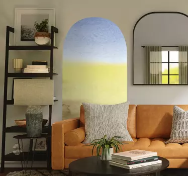 Decor de perete arc acuarelă - TenStickers