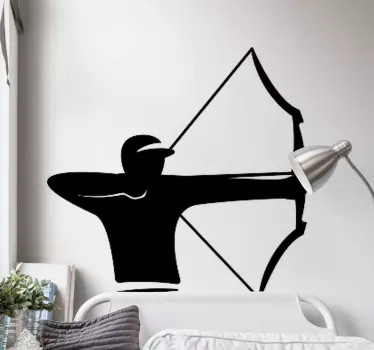 Decor de perete arcaș vânător - TenStickers