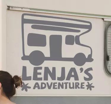 Decor de perete dublu aventură - TenStickers