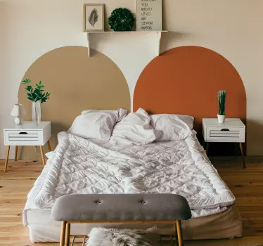 Decor de perete figura arcuită - TenStickers