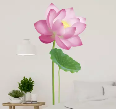 Decor de perete flori cu flori unice - TenStickers