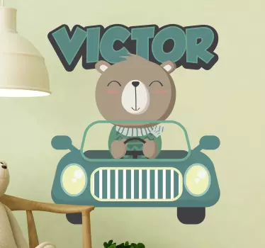 Decor personalizat pentru perete text text - TenStickers