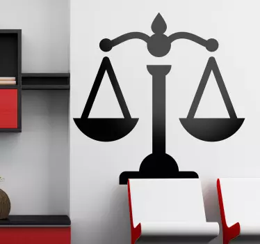 Dreptate autocolant de perete - TenStickers