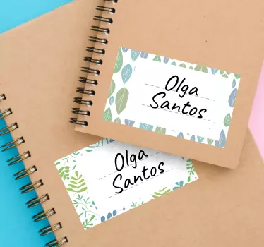 Etichete adezive personalizate decalaj perete plante - TenStickers
