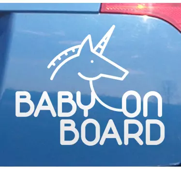 Etichete animale semn de naștere unicorn - TenStickers