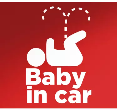 Etichete animale siguranța vehiculului pentru copii - TenStickers