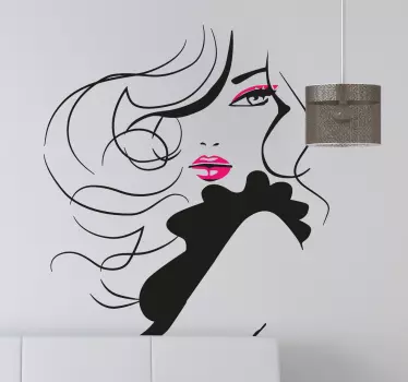 Farmec femeie decorative autocolant de perete - TenStickers