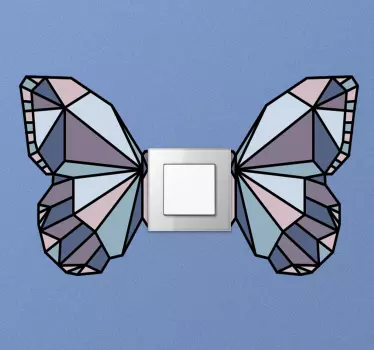 Fluture comutator lumină capac comutator decal - TenStickers