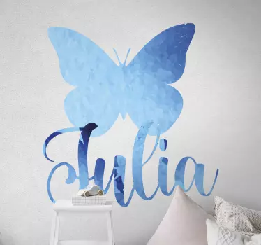 Fluturii pictați denumesc fluture pentru pereți - TenStickers