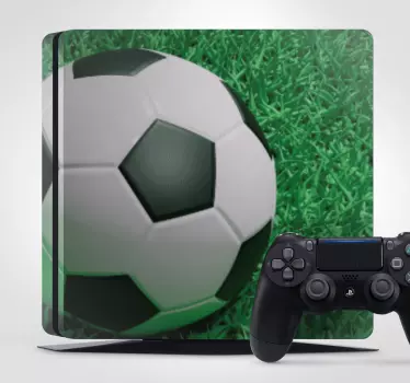 Fotbal pe un teren de iarbă playstation 4 autocolante - TenStickers