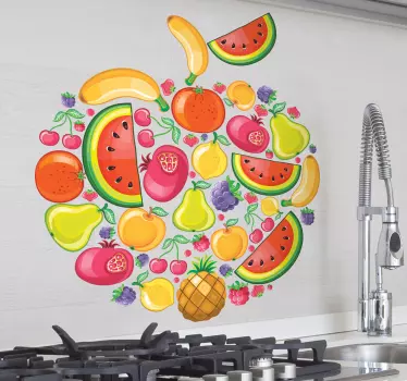 Fructe colaj de perete autocolant - TenStickers