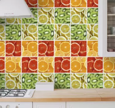 Fructe perete autocolant mural - TenStickers