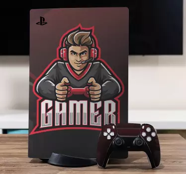 Gamer esport șablon logo șablon playstation - TenStickers