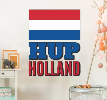 Hup holland decal steag - TenStickers