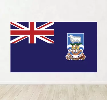 Insule falkland sticker steag - TenStickers
