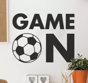 Joc pe autocolant de fotbal - TenStickers