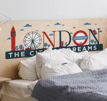 London city of dream london decal - TenStickers