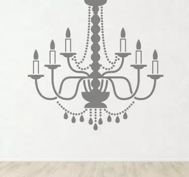 Lumânare lumânare autocolant decorativ - TenStickers